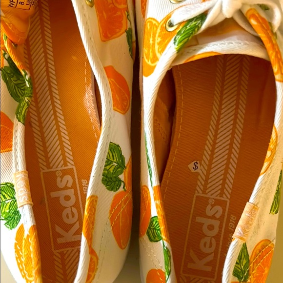 Keds Orange Print Sneakers - Picture 5 of 5